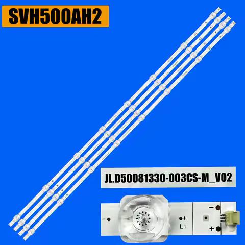 LED Backlight 8LED For HISENSE 50A6G 50A6GX3 50A6GX 50R6E4 Toshiba 50C350KU HD500Y1U51-T0L2 SVH500AH