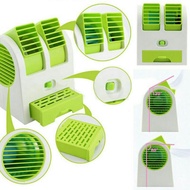 HEJ Mini Fan Aircond/Fragrance/Small/Air/USB/Batteries/Portable