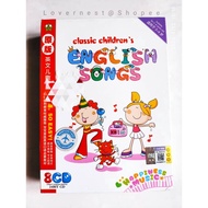 Classic's Children English Songs 原版英文儿歌 8 CD Box Set Nursery Rhymes ABC Song - The Ants Go Marching 