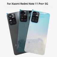Back Glass Cover For Xiaomi Redmi Note 11 Pro+  5G battery back cover 21091116UG 21091116UC Replacem