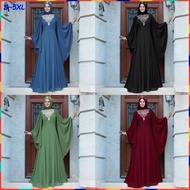 Baju Raya 2022 Jubah Muslimah Pakaian Lara Raisya Baju Kurung Moden Blouse Muslimah Jubah Long Dress Muslimah Kebaya Baju Melayu Kaftan Abaya Muslim Wear Peplum Palazo Fashion Women Lace Wanita Murah Plus Size Banquet 9020