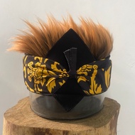 Topi Blangkon udeng Totopong Rambut Bulu korea modern
