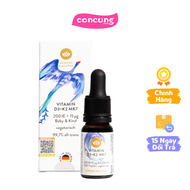 Thực phẩm bảo vệ sức khỏe  Vitamin D3+K2 MK7 200IE + 15ug Baby&Kind Sunday Natural