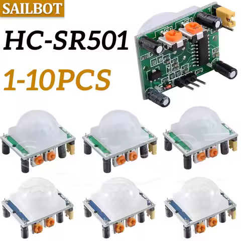 HC-SR501 PIR Infrared Sensor Adjust IR Pyroelectric Infrared PIR Motion Sensor Detector Module for A