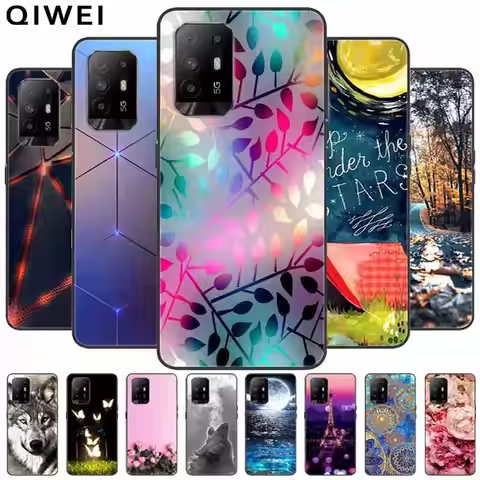 For OPPO A94 5G Case Fashion Soft Silicone Back Cover For OPPO A94 5G 6.43'' Phone Cases For OPPOA94