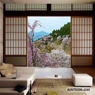 Wallpaper Dinding Motif Bunga Sakura Wallpaper 3D Bunga Sakura