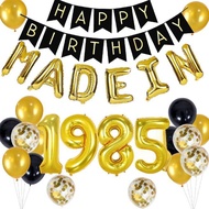 (SG Seller) 40th Birthday Decoration, 40th Birthday Balloon, Decoration Set Decor Kit Made in 1985 S