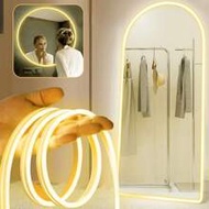 1m/2m/3 Meters/4m/5m LED Touch Sensitive Neon Light Strip, USB Dimmable Flexible Decorative Lighting