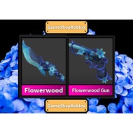 Roblox paket flowerwood + flowerwood gun (Flowerwood set) Murder Mystery 2 mm2