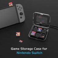 Game Card Case for Nintendo Switch and Switch Lite 12 Game Cartridges Holder Switch Game Storage Har