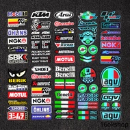 stiker motor Emblem sticker rossi sticker rim motor reflective sticker alphabet sticker motor sticke