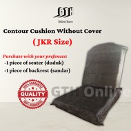 [JKR SIZE] 1 Piece Round Headed Contour Cushion Sofa Without Cover JKR Size Kusyen Bujur Tanpa Sarung kusyen kerusi kayu