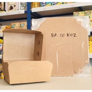 Cake Box 10 x 8.5 x 8 Cm Cake Box/ 10 x 8.5 x 8 Cm (10Pcs)