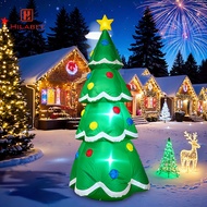 [UsusexaMY] 7 ft Inflatable Christmas Tree Light up Xmas Tree Luminous Toy Christmas Inflatables wit