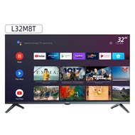 CHiQ 32 inch HDR LED Android 11 Smart TV - L32M8T Voice Control Dolby Vision & Audio Frameless Netfl