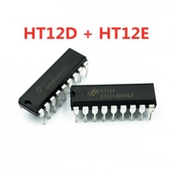 2pcs ( 1PCS HT12D + 1PCS HT12E ) DIP-20 HT-12D HT-12E DIP20，guaranteed quality