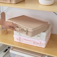 日本天馬 HACOTTO 扁形A4多功能PP手提式收納工具箱-多色可選