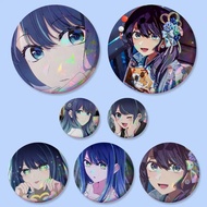 Kurokawa Akane Anime Character Badges 25 32 44 58 75 Mm Round Cosplay Pin Bag Decor Fans Collect Fri