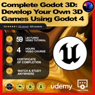 [Video Course] Complete Godot 3D: Develop Your Own 3D Games Using Godot 4