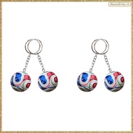 [K O G X] 4PCS Soccer Keychain  2026 Soccer Ball Keychain and Football Keychain Soccer Accessories f
