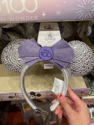 🔆香港迪士尼代購 🎡100週年 米妮 頭箍