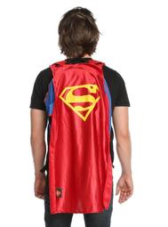 DC Comics 漫畫鋼鐵英雄 Superman 超人 16吋後背包+可拆披風 官方授權 美國空運回台 免運費