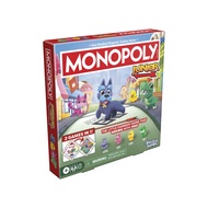 Monopoly Junior Board Game Square 2 Games in 1 2-Sided Board Game 2 level Game four corner squares P