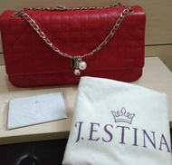 J.Estina (Jestina)Tas branded korea, brand new, leather,