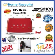 SMEG Toaster TSF01RD 50's Retro Style Toaster Smeg TSF01RD Red