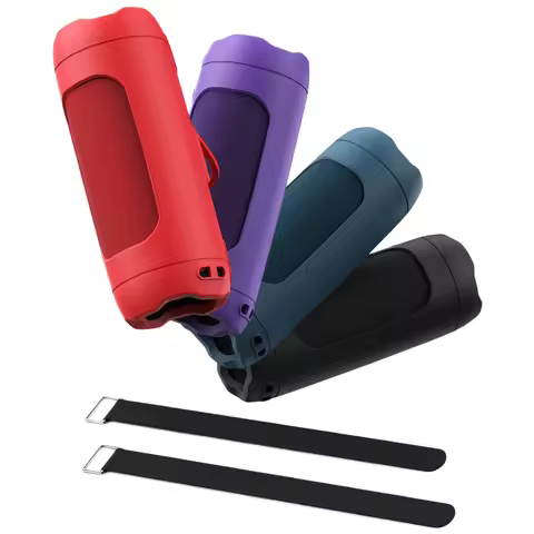 Silicone Protective Cover Case for JBL Flip7,Soft Skin Sleeve Flip7 Speaker Protector Travel Easy Ca