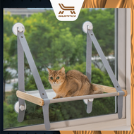LH Cats Sleeping Hammock Window Cats Wood Hanging With Stand Foldable Bed Suction Wooden Supplies Pe