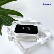 Surface Titanium White Stone Piercings (F136) • Lamontshop