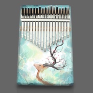 Cheap 17-key kalimba with full accessories for students made of gecko wood