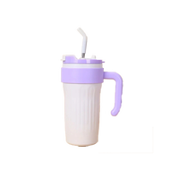 800ML Tumbler With Straw Mug Cup Coffee Tumbler Thermos Coffee Cup holder Coffee Mug