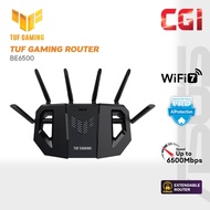 Asus Gaming TUF-BE6500 Dual Band WiFi 7 6500 Mbps AiMesh Ai Protection Pro Extendable Gaming Router