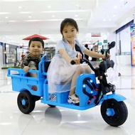 Toykidsshop รถแบตเตอรี่เด็ก  รถสามล้อไฟฟ้าเด็กนั่ง สามล้อไฟฟ้าเด็ก รุ่นใหม่ล่าสุด ขนาด2มอเตอร์  No.2