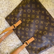 LV 中 肩背包 不敗款 經典簡約  vivian 小方包 托特包 購物包 日常使用 A4剛好可