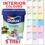 5L ( 5 LITER ) PENTALITE DULUX PAINT COLOURS OF THE WORLD AKZONOBEL / FOR INTERIOR PAINT