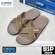 Cania รุ่น CM 12111 สีน้ำตาลอ่อน รองเท้าแตะ cania [คาเนีย ดูแล...แคร์ทุกก้าว]