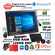 FUJITSU ARROW TAB V727 M3 7TH GEN WINDOW TABLET IDEAL FOR STUDENT,TRADER 8GB RAM 128GB SSD|| FREE PE
