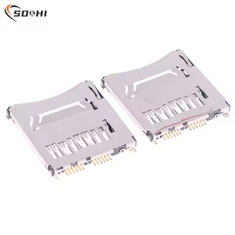 1PC SD Memory Card Slot Component Reader Holder Assembly Parts For NIKON D3300 D810 D750 A100 70D 80