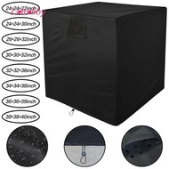 Lohobby Air Conditioner Cover Outdoor, Outside Unit Cover Blk Dust Water Cover Outdoor