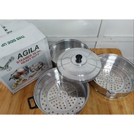 34cm AGILA STEAMER / HEAVY-DUTY STEAMER / STEAMER FOR PUTO / STEAMER FOR LECHE FLAN