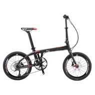SAVA 20 inch Folding Bike 20 Speed SHIMANO 4700 Group Set Ultralight T700 Carbon Fiber Frame Mini Co