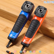 ALMA1 Right Angle Screwdriver, 90° Right Angle Manual Tool Electric Corner Screwdriver,  Multifuncti