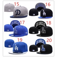 LA Dodgers M-LB Baseball Cap Size cap closed cap tide brand  board cap Los Angeles Dodgers flat brim