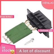 Henlai Easy Install Heater Blower Resistor 5 Pin 6480.55 AC Fan Motor Replacement for CITROEN BERLINGO