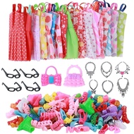 Barbiestyle Doll Daily Casual Outfits Pants T-shirt Shoes Necklace Styles Accessories L9d6