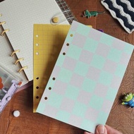 六孔活頁雙色封面封底卡