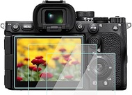 WH1916 a7RV Screen Protector for Sony Alpha 7RV / A7R5 / A7R V Camera, 9H Tempered Glass Anti-Scrach